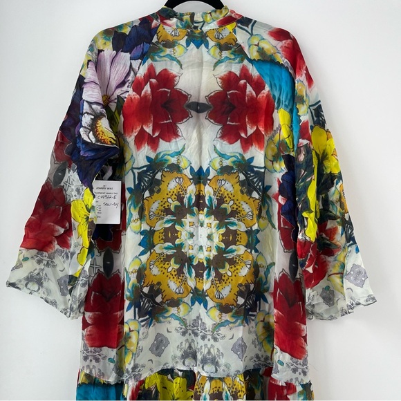 NWOT RARE Johnny Was Kimono Maxi Dress Cover up S - Picture 6 of 16